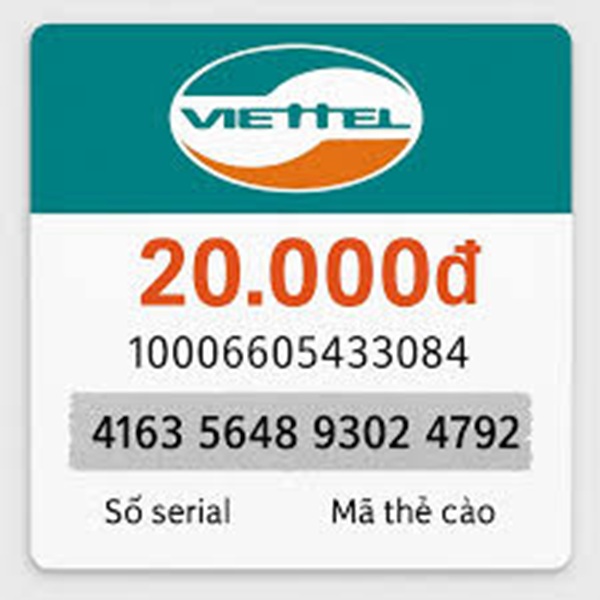 Thẻ Viettel 20k miễn phí - Tặng card mới tháng 09/2025