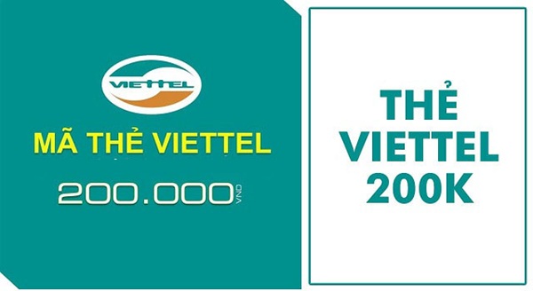 Thẻ cào điện thoại Viettel 200k miễn phí - Tặng thẻ miễn phí mởi nhất 10/2025