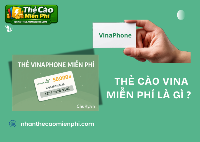 Những cách nhận thẻ cào Vina miễn phí 